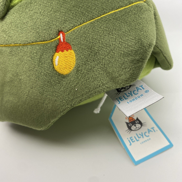 JELLYCAT CHRISTMAS TREE RICKY RAIN FROG New Plush Collectible Toy Gift Authentic - Picture 3 of 12